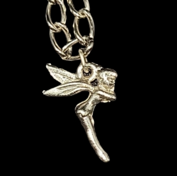 VINTAGE DISNEY CHILDS SILVER TONE 6 CHARMS BRACELET - Picture 5 of 10